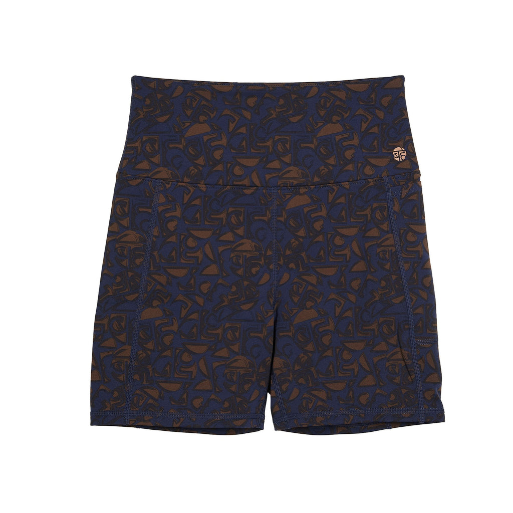DINAMICA HIGH-RISE SHORTS 5" SYMBOL NAVY
