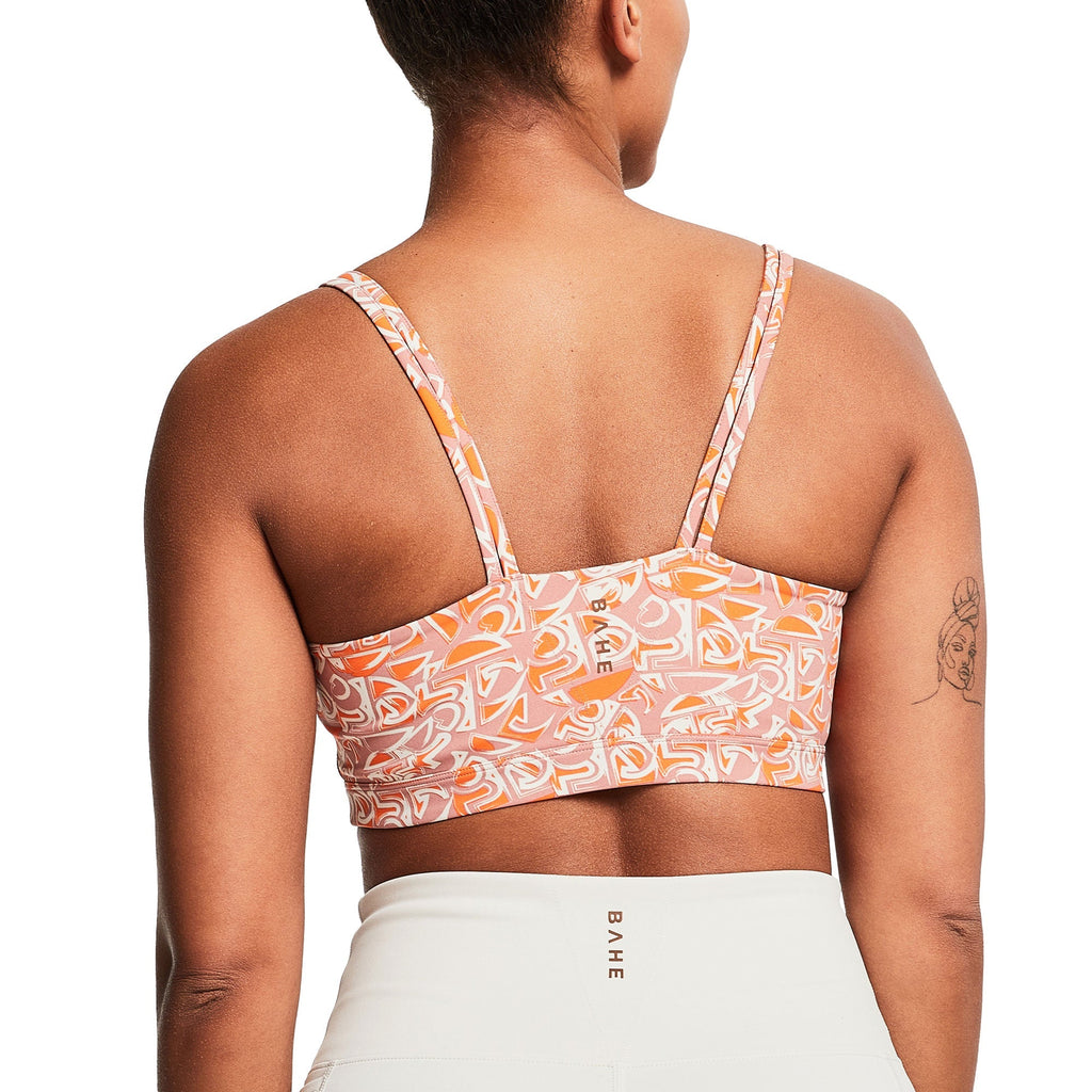 DINAMICA STRAPPY ACTIVE BRA SYMBOL MAUVE