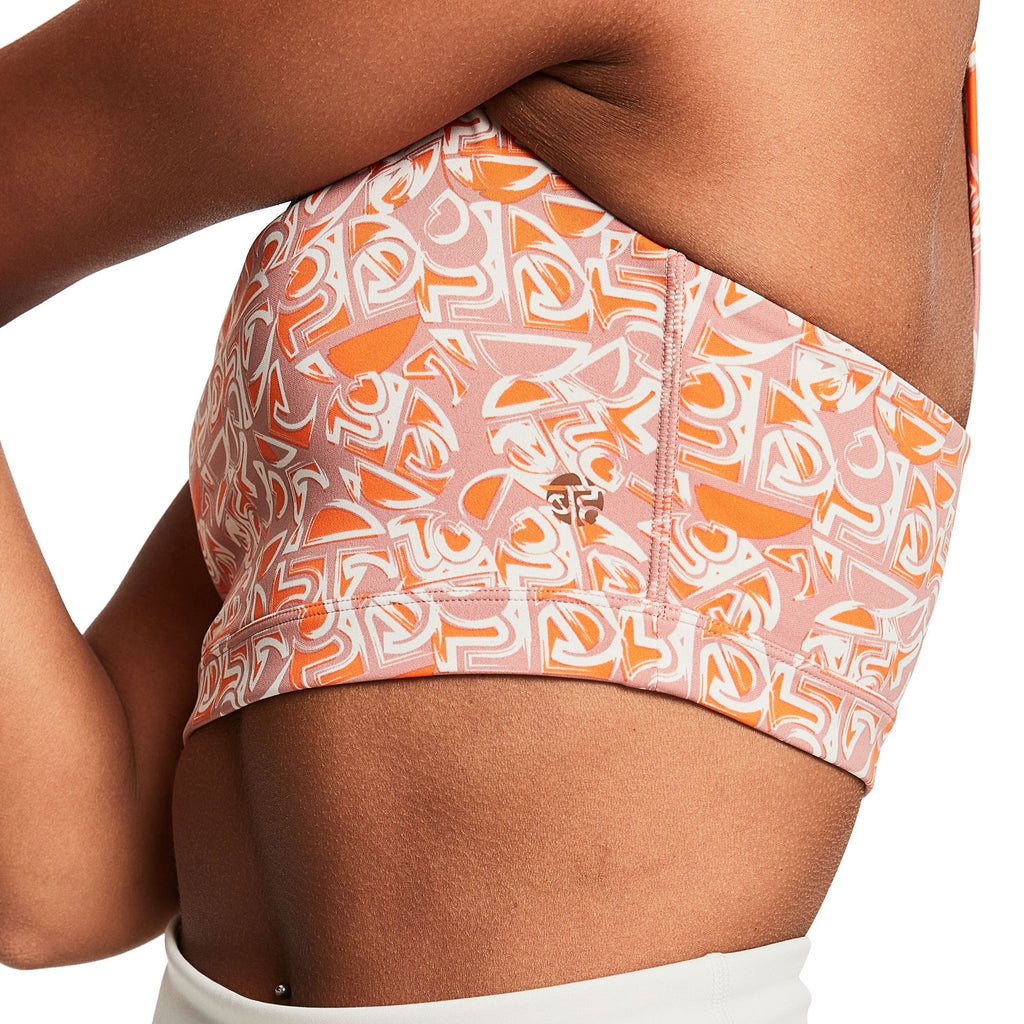 DINAMICA STRAPPY ACTIVE BRA SYMBOL MAUVE