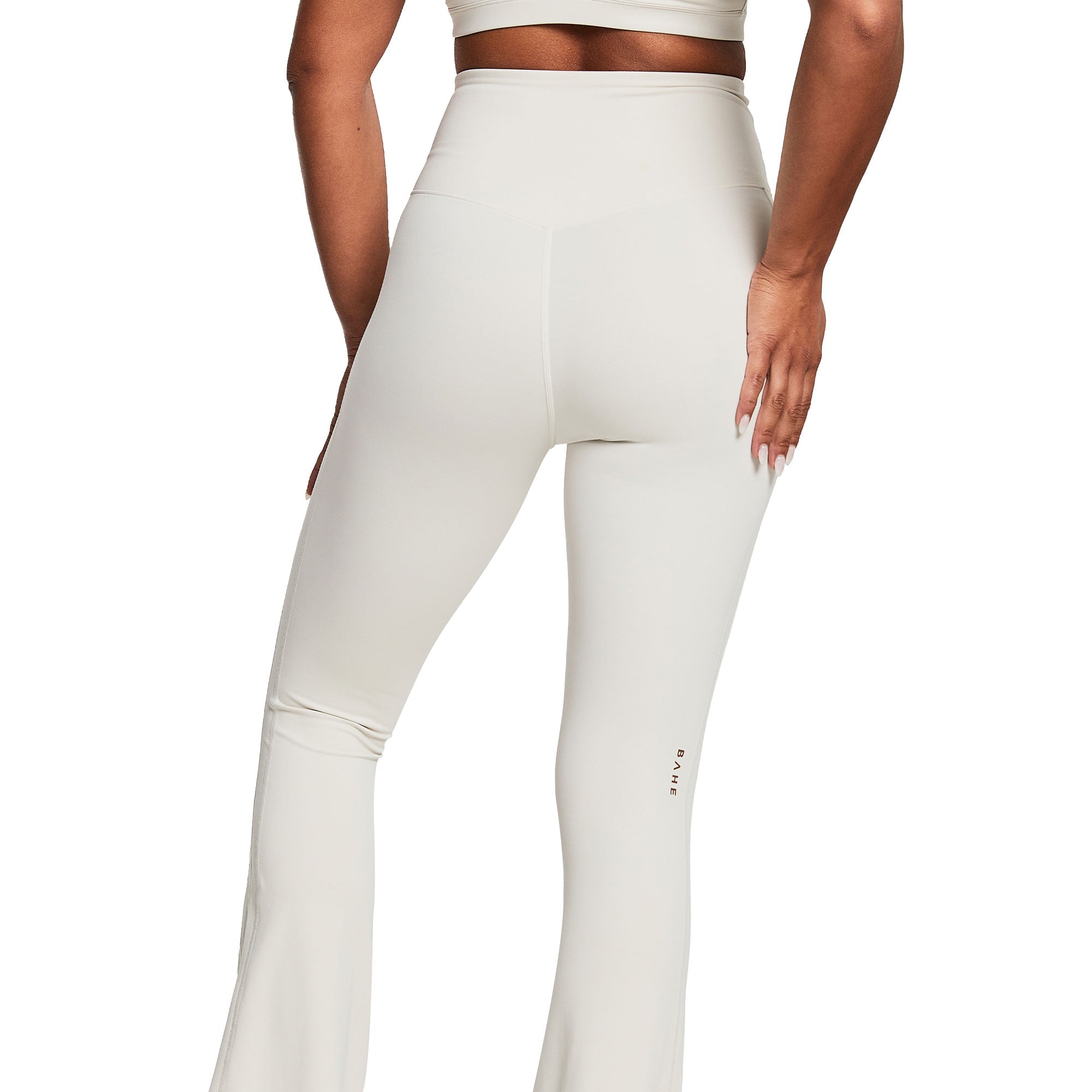 GODDESS HIGH-RISE FLARE LEGGING FULL LENGTH COCONUT